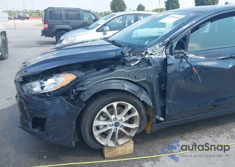 2020 Ford Fusion Se из США, поврежденный, VIN 3FA6P0HDXLR187397